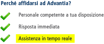 Perchè affidarsi ad Advantia